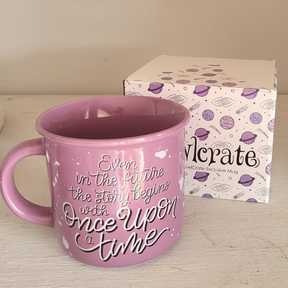 Once Upon a Time OwlCrate Lunar coffee mug